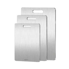 Double-Sided Stainless Steel Kitchen Cutting Board-8