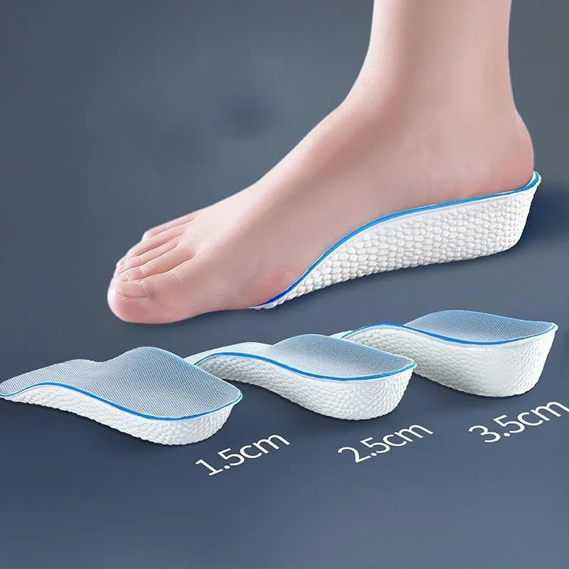 Unisex Height Increasing Ventilated Insoles, 1 Pair