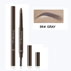 Long-Lasting Waterproof Smudge-Proof Natural Brown Eyebrow Pencil Tattoo Brow Tint Cream-8
