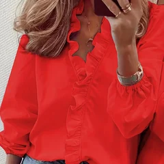YYFS Women's Fashion Casual Spring Summer Long Sleeve Shirt-20