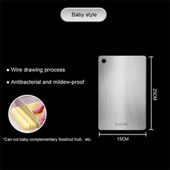 Double-Sided Stainless Steel Kitchen Cutting Board-9
