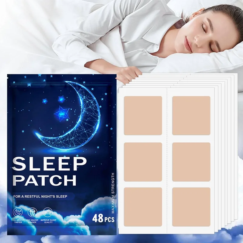 Unisex sleep patches with gentle ingredients for improving insomnia