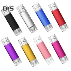 Linkee Micro USB 2.0 OTG-Adapter Flash-Laufwerk USB-Stick Thumb Pen für Handy und Computer-4