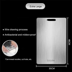 Double-Sided Stainless Steel Kitchen Cutting Board-11