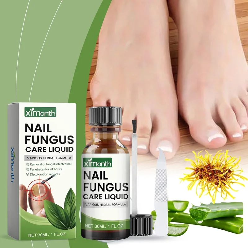Trattamento per onicomicosi liquido formula forte cura unghie ispessite scolorite e danneggiate 30 ml