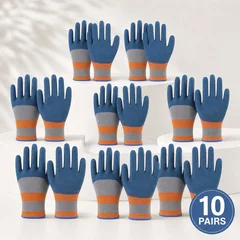 Rose Pruning Thorn-Proof Gardening Gloves, 10 Pairs-11