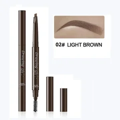 Long-Lasting Waterproof Smudge-Proof Natural Brown Eyebrow Pencil Tattoo Brow Tint Cream-6