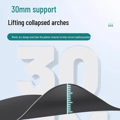 Flat Foot and Lower Leg Valgus Correction Arch Support Insoles-3