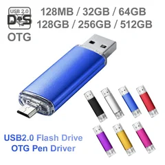 Linkee Micro USB 2.0 OTG-Adapter Flash-Laufwerk USB-Stick Thumb Pen für Handy und Computer-11