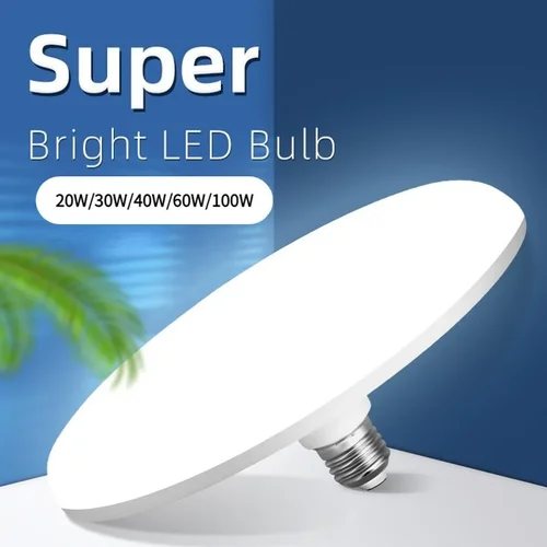 E27 LED bulb super bright UFO light energy-saving ceiling light 20W/30W/40W/60W/100W