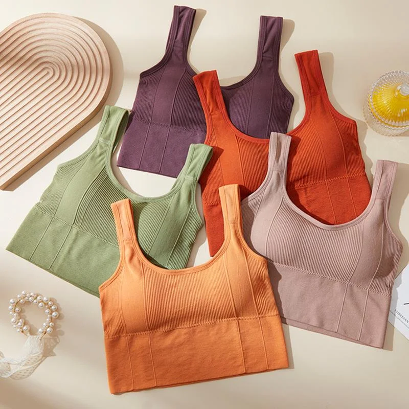 Women's Seamless Yoga Sports Bra — Product detail image 1