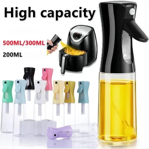 High-Pressure Fine Mist Oil and Vinegar Spray Bottle for Kitchen