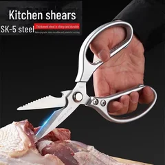 Stainless Steel Multi-Purpose Kitchen Scissors for Cutting Bone, Poultry and Fish-3