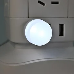 USB LED Plug Lamp - 1W Super Bright Night Light-9
