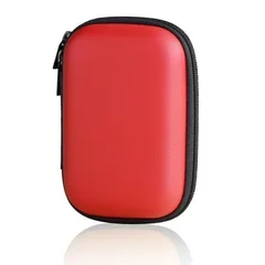 EVA Hard Shell Earphone and Small Electronics Storage Case-3