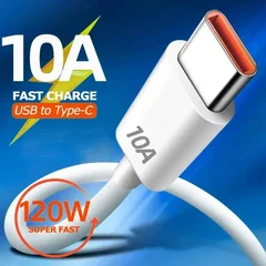 10A 120W Super Fast Charging USB Type-C Cable-1