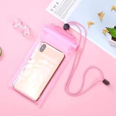 Pochette téléphone étanche PVC Aidu pour natation et rafting-14