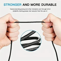 Nylon Braided USB-C Fast Charging Cable (3.3ft/6.6ft/9.9ft)-6