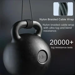 Nylon Braided USB-C Fast Charging Cable (3.3ft/6.6ft/9.9ft)-8