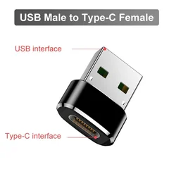 Adaptador OTG de USB C macho a Micro USB hembra-5
