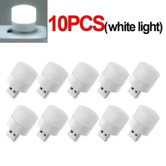 USB Mini LED Night Light Round Plug Lamp-6