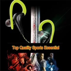 S760 Waterproof Earhook Sports Earphones with Mic and Wire Control-4