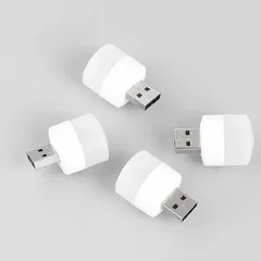 USB LED Plug Lamp - 1W Super Bright Night Light-2
