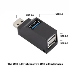 3-Port USB 3.0 Hub Mini OTG Adapter Splitter with 5Gbps High-Speed Transfer-6