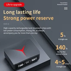 M90 Pro True Wireless Earbuds Bluetooth 5.3 Earphones with Charging Case-4