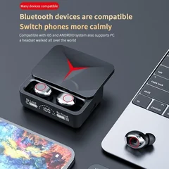 M90 Pro True Wireless Earbuds Bluetooth 5.3 Earphones with Charging Case-9