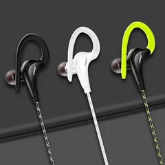 S760 Waterproof Earhook Sports Earphones with Mic and Wire Control-8