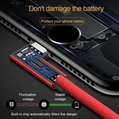 Nylon Braid 90 Degree 2.4A Fast Charging USB Type C Cable-7