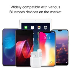 YurKem TWS 5.0 Wireless Bluetooth Earbuds with Charging Case-5