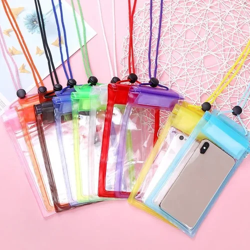 Aidu PVC Waterproof Phone Bag for Swimming and Drifting
