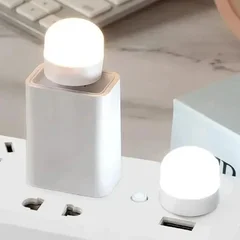 USB Mini LED Night Light Round Plug Lamp-15