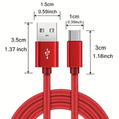 Nylon Braided USB-C Fast Charging Cable (3.3ft/6.6ft/9.9ft)-2