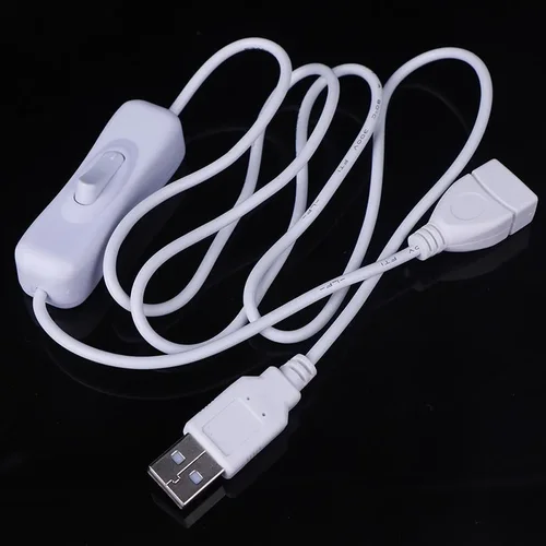 USB 2.0 Extension Cable with On/Off Switch - 1m