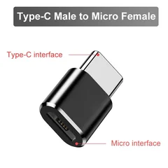 Adaptador OTG de USB C macho a Micro USB hembra-4