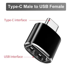 Adaptador OTG de USB C macho a Micro USB hembra-6