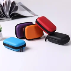 EVA Hard Shell Earphone and Small Electronics Storage Case-4
