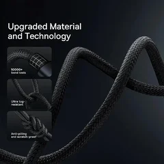 Nylon Braided USB-C Fast Charging Cable (3.3ft/6.6ft/9.9ft)-7