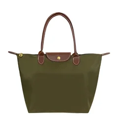 Oxford Nylon Waterproof Folding Tote Shoulder Bag for Women 2024-10