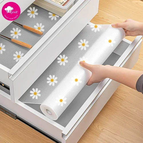 EVA Waterproof Non-Slip Plastic Flower Shelf Liner Roll