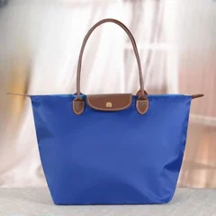 Oxford Nylon Waterproof Folding Tote Shoulder Bag for Women 2024-3