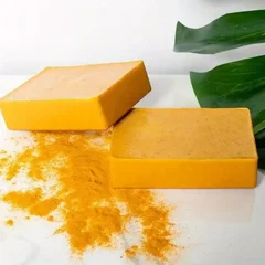 Turmeric Kojic Acid Soap for Face and Body Cleansing-5