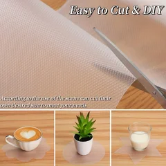 EVA Waterproof Non-Slip Plastic Flower Shelf Liner Roll-5
