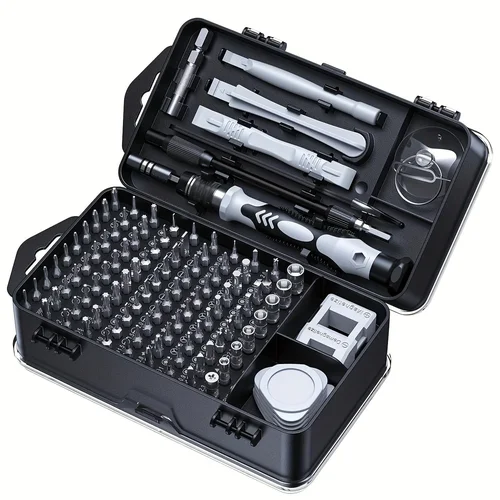 115-in-1 Magnetic Screwdriver Set with Special-Shaped Bits