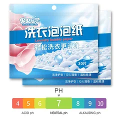 Deep Cleaning Laundry Detergent Sheets for Washing Machine 180/90/60/30 PCS-4