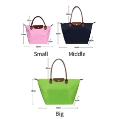 Oxford Nylon Waterproof Folding Tote Shoulder Bag for Women 2024-20