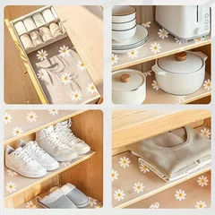 EVA Waterproof Non-Slip Plastic Flower Shelf Liner Roll-3